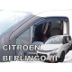 Дефлектори вікон (вітровики) Citroen Berlingo III 2018+/Partner/Rifter/ProAceCITY Combo Heko
