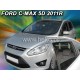Дефлекторы окон (ветровики) Ford C-Max 2010+ Heko