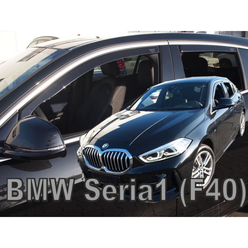 Дефлектори вікон (вітровики) BMW 1 Series F40 2019+ HB Heko