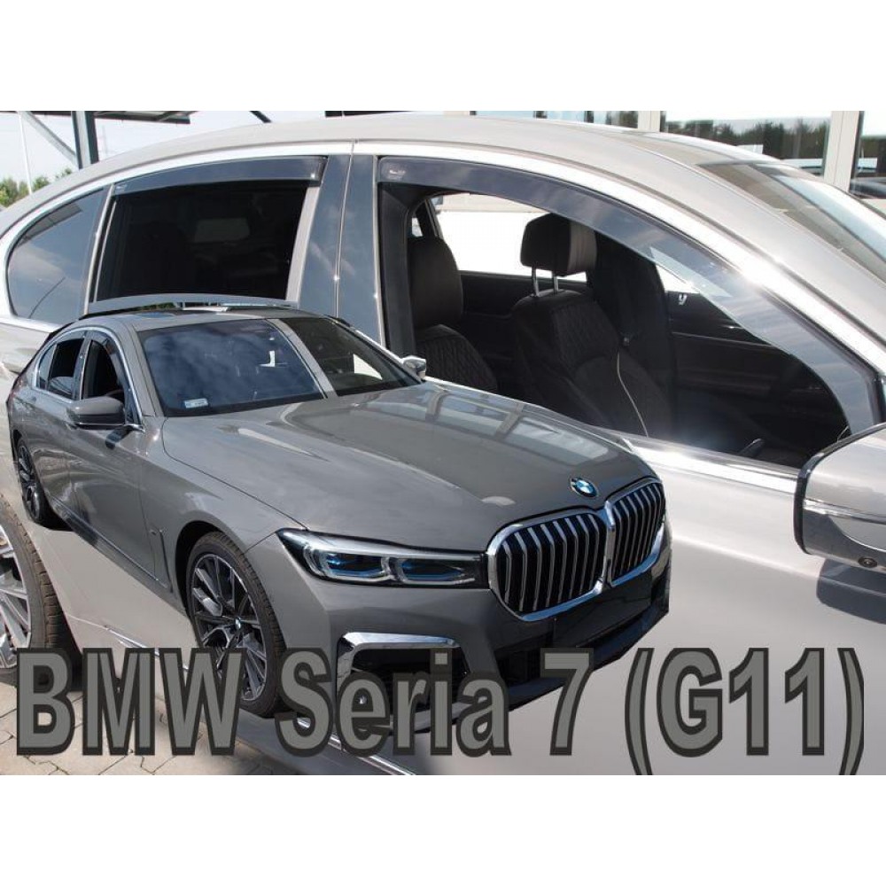 Дефлектори вікон (вітровики) BMW 7 Series G11 2015+ Heko