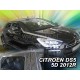 Дефлектори вікон (вітровики) Citroen DS5 2012+ Heko