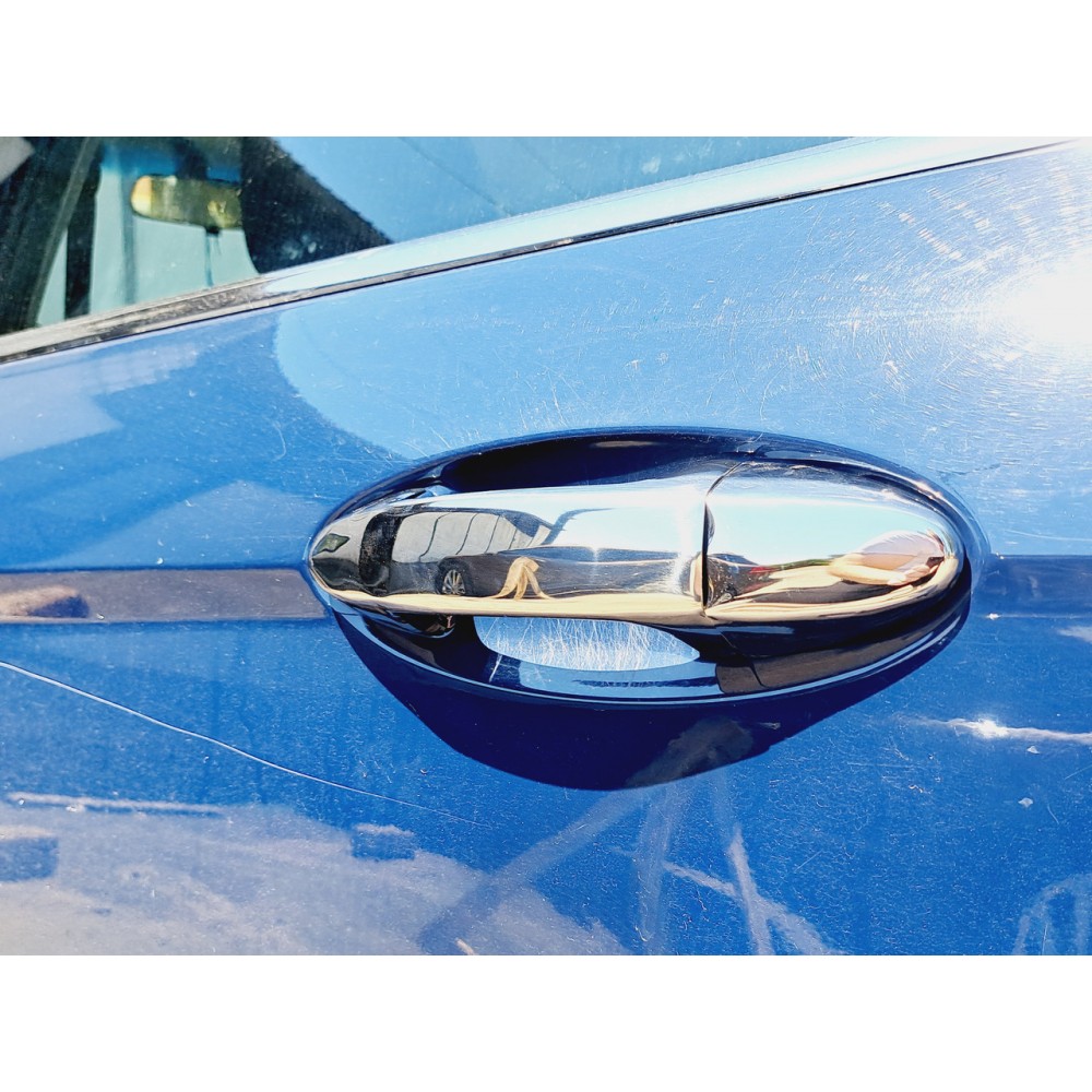 Накладки на ручки Ford Fiesta 2009-2017  4шт (TAN24)