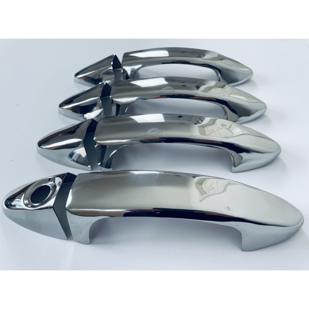 Накладки на ручки Ford Fiesta 2009-2017  4шт (TAN24)