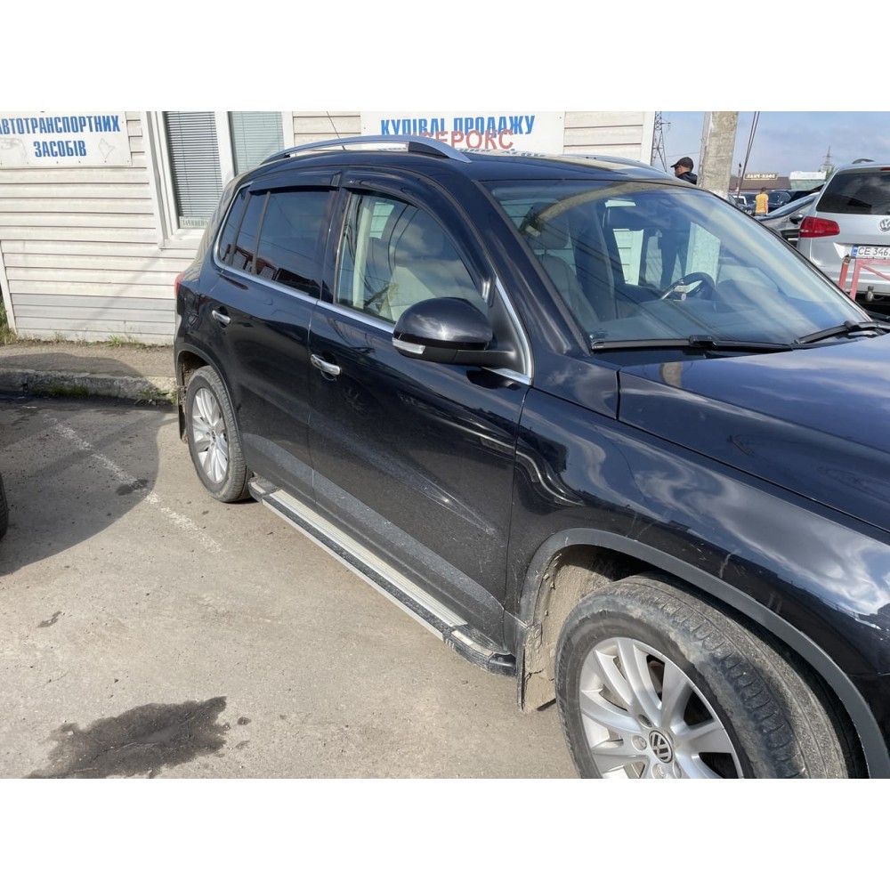 Дефлектори вікон (вітровики) Volkswagen Tiguan 2007-2016 HIC