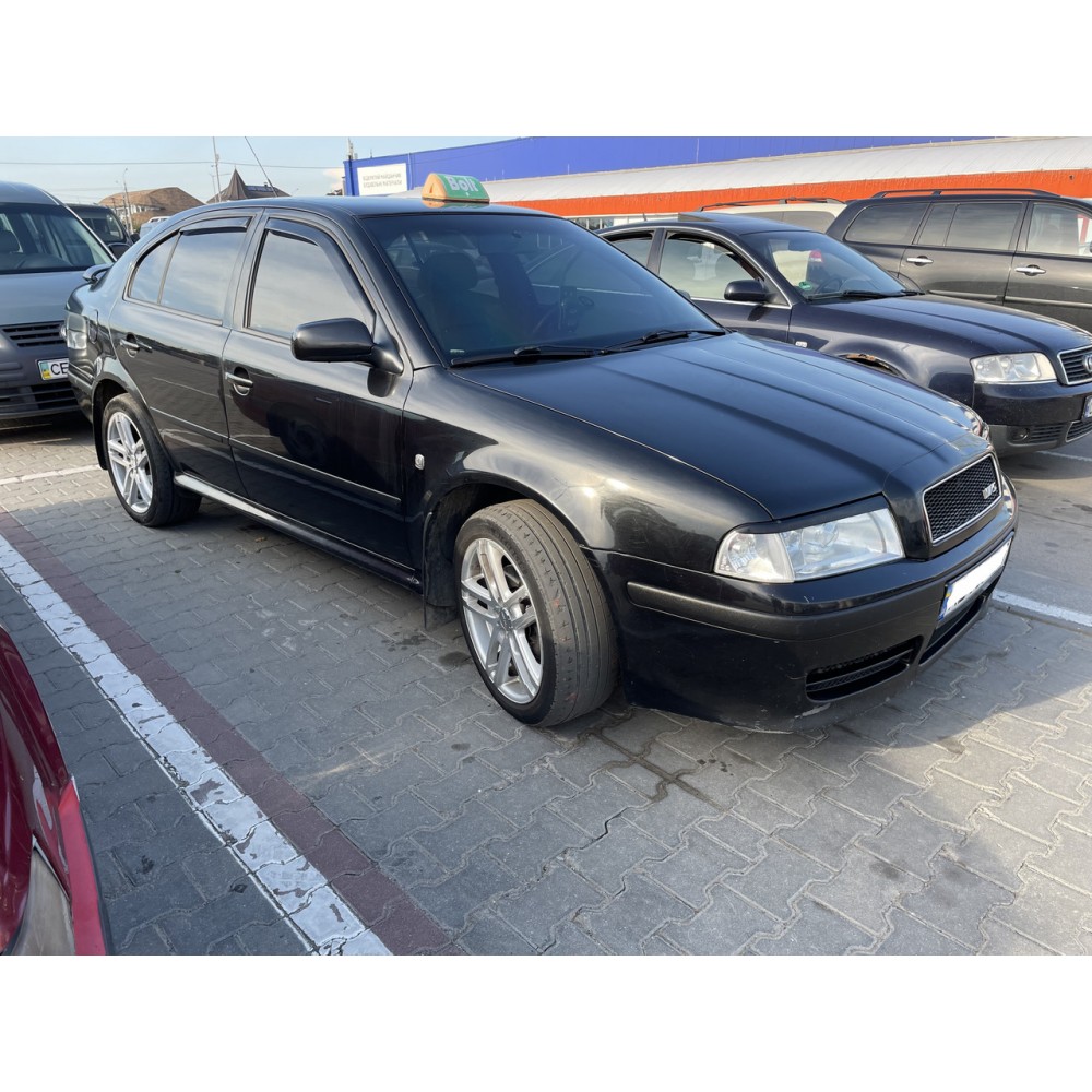 Дефлектори вікон (вітровики) Skoda Octavia A-4 1996-2005 Sedan Heko