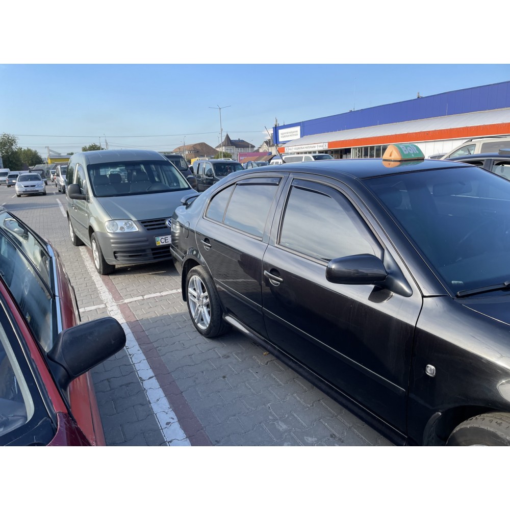 Дефлектори вікон (вітровики) Skoda Octavia A-4 1996-2005 Sedan Heko