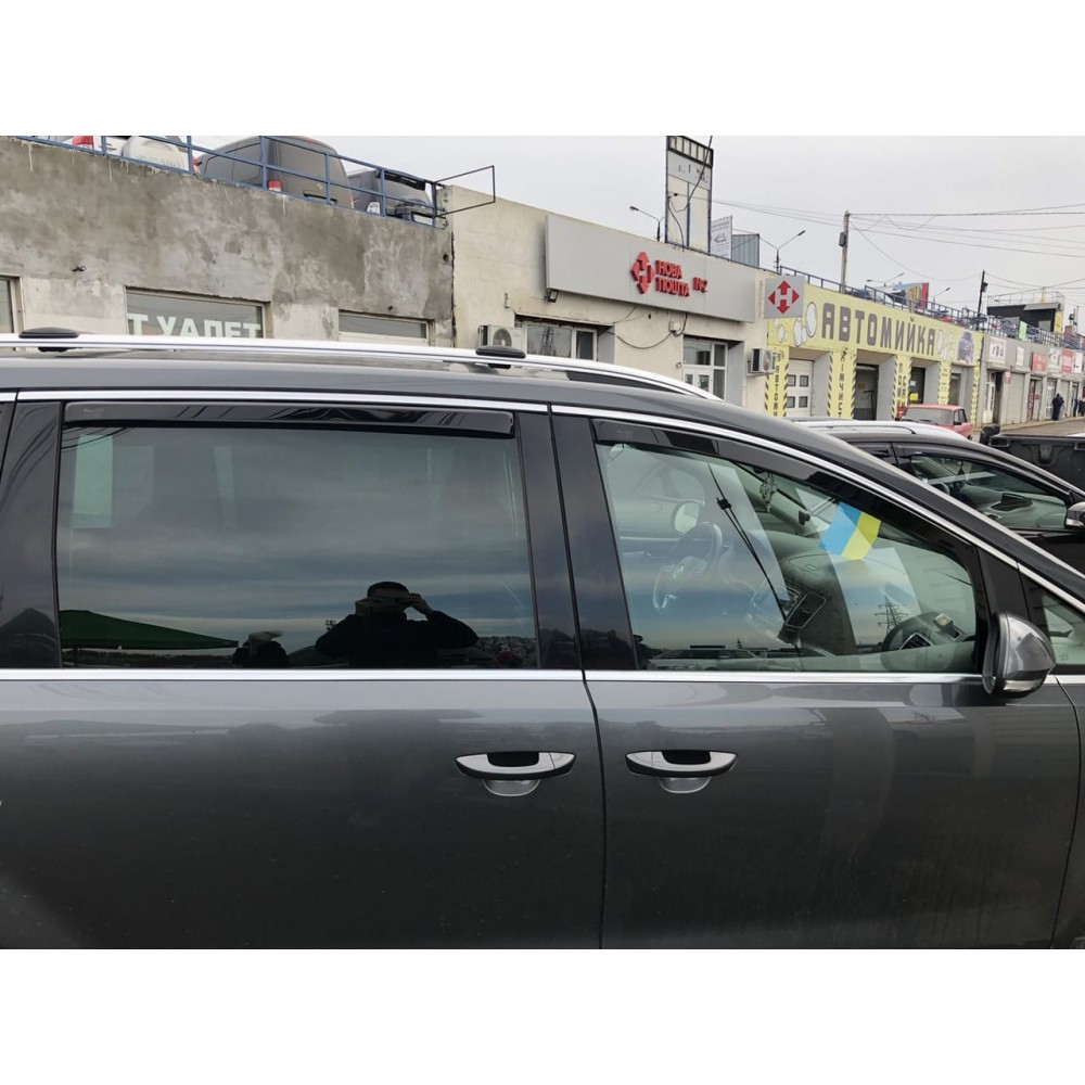Дефлектори вікон (вітровики) Volkswagen Sharan 2010+ 5D /SEAT ALHAMBRA 5D 2010+ Heko