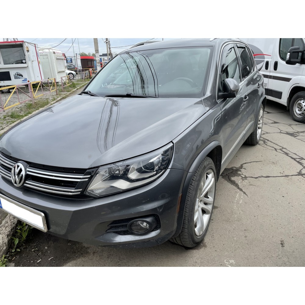 Дефлекторы окон (ветровики) Volkswagen Tiguan 2007 -2015 Heko