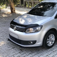 Дефлектор капота (мухобойка) для Volkswagen Caddy 2010-2016 /Touran (TAN24)