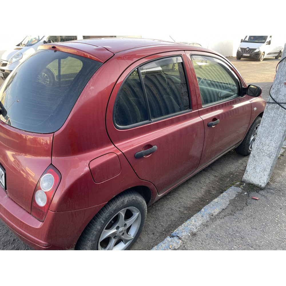 Дефлектори вікон (вітровики) Nissan Micra (K12) 2003-2010 Heko