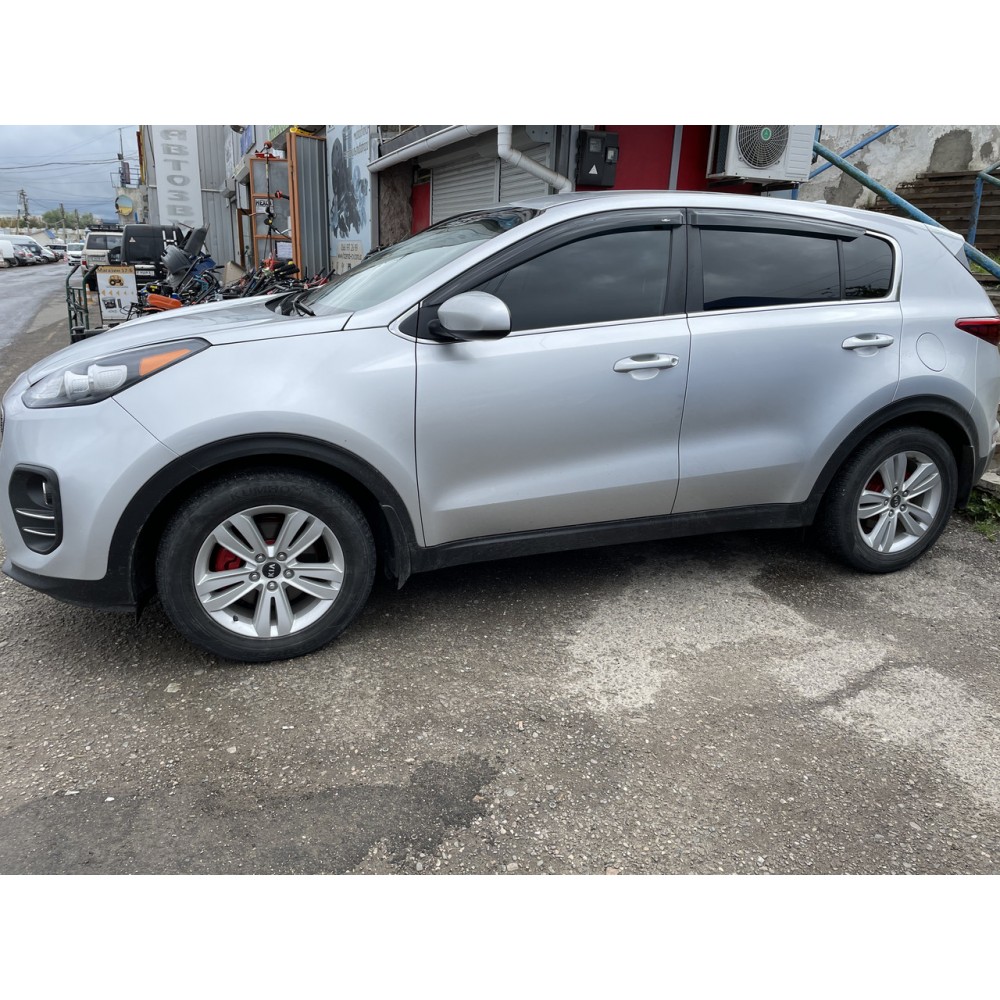 Дефлектори вікон (вітровики) Kia Sportage 2015-2021 HIC