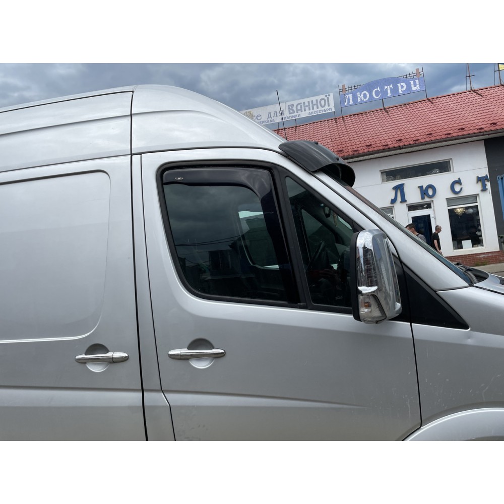 Дефлектори вікон (вітровики) Mercedes Sprinter 2006-2017/ VW Crafter 2D вст HIC
