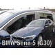 Дефлектори вікон (вітровики) BMW 5 Series G30 2017+ Sedan Heko
