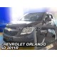 Дефлекторы окон (ветровики) Chevrolet Orlando 2010-2018 Heko