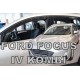 Дефлектори вікон (вітровики) Ford Focus 2018+ IV Combi Heko