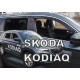 Дефлекторы окон (ветровики) Skoda Kodiaq 2016+ Heko
