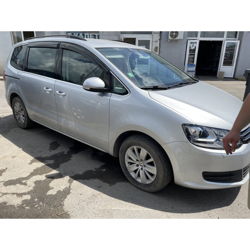 Дефлектори вікон (вітровики) Volkswagen Sharan 2010+5D / SEAT ALHAMBRA 5D 2010+ HIC