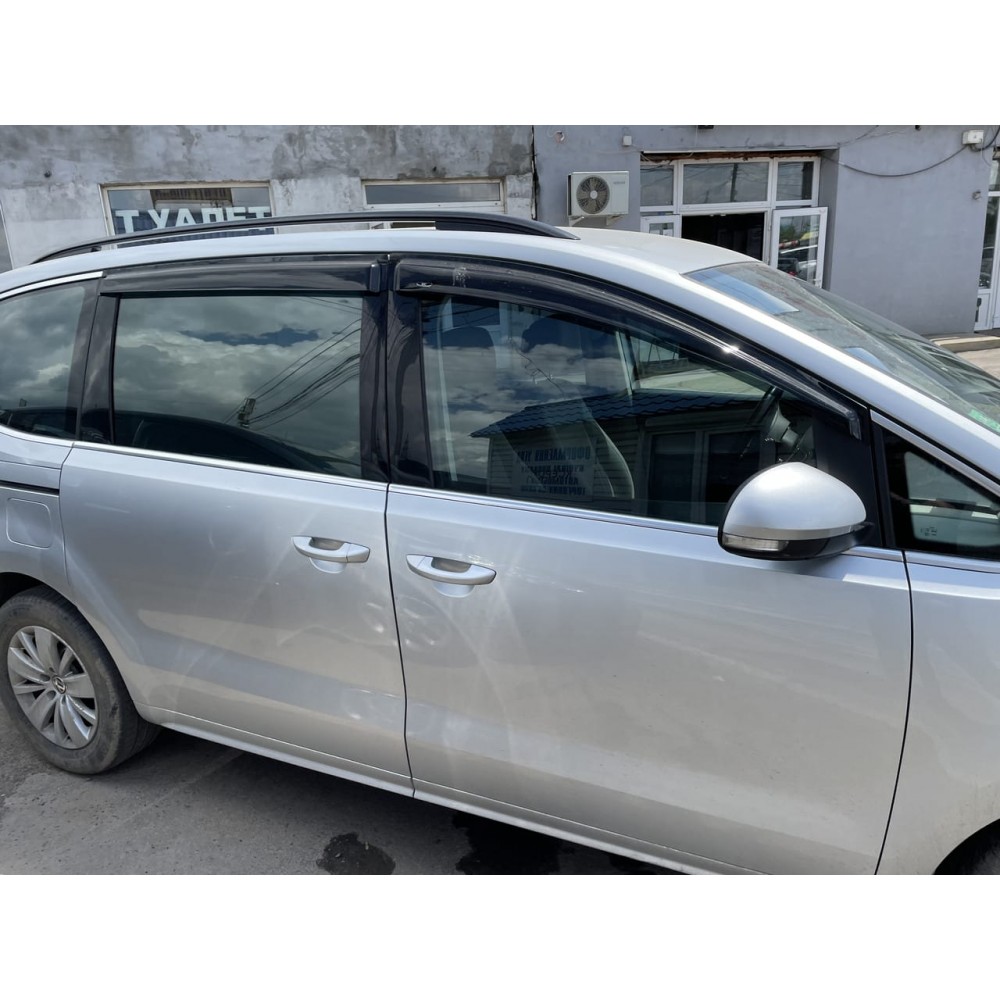 Дефлектори вікон (вітровики) Volkswagen Sharan 2010+5D / SEAT ALHAMBRA 5D 2010+ HIC