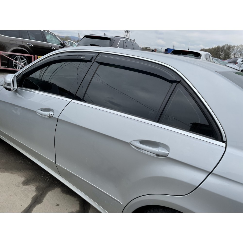 Дефлектори вікон (вітровики) Mercedes E-class W-212 2009-2016 Sedan HIC