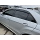 Дефлектори вікон (вітровики) Mercedes E-class W-212 2009-2016 Sedan HIC