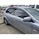 Дефлекторы окон (ветровики) Mitsubishi Lancer 10 2007-2016 HIC