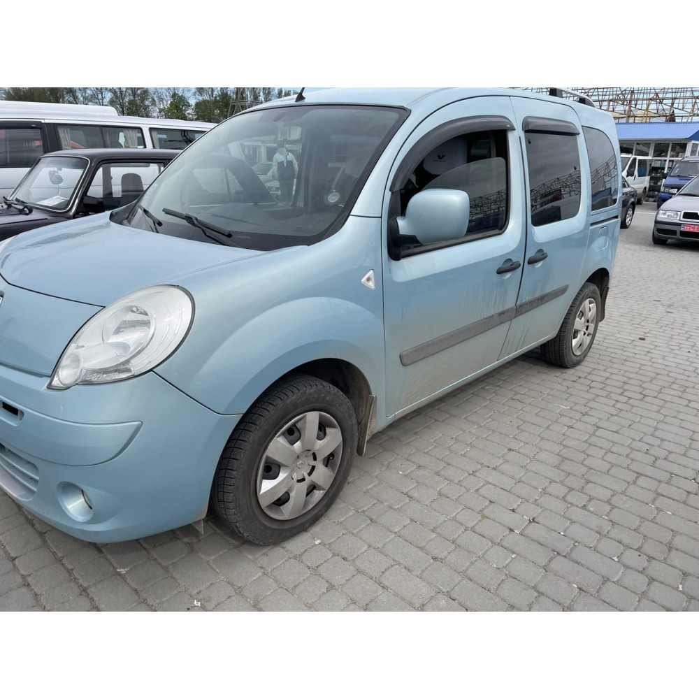 Дефлектори вікон (вітровики) Renault Kangoo II 2008-2020 5D 5-тиДверні, 4шт HIC
