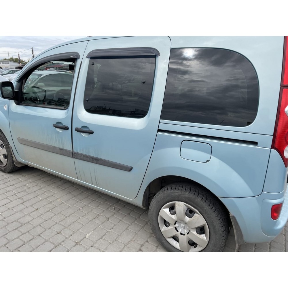 Дефлектори вікон (вітровики) Renault Kangoo II 2008-2020 5D 5-тиДверні, 4шт HIC
