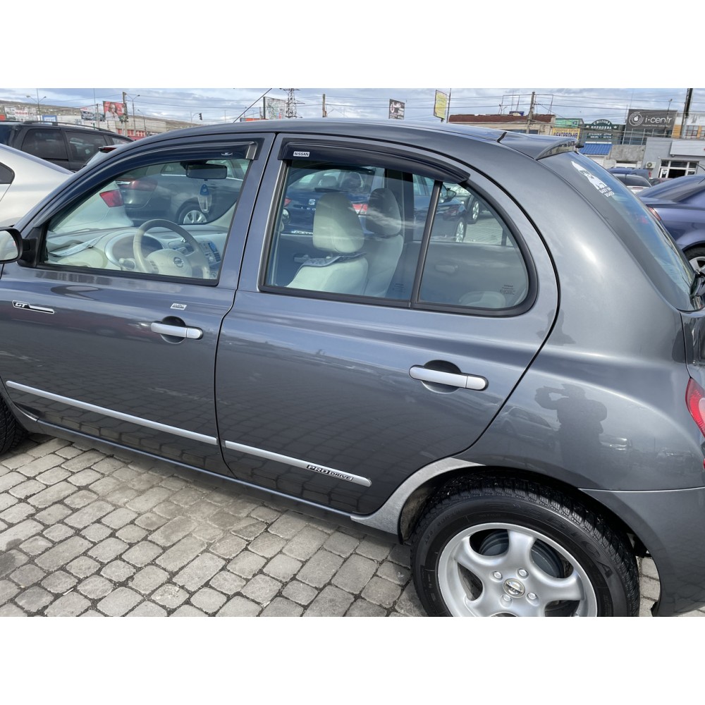 Дефлектори вікон (вітровики) Nissan Micra (K12) 2003-2010 HIC