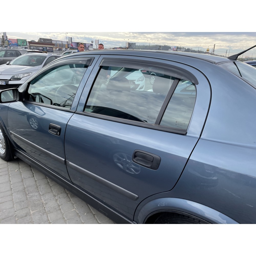 Дефлекторы окон (ветровики) Opel Astra G 1998-2008 Sedan/HB HIC
