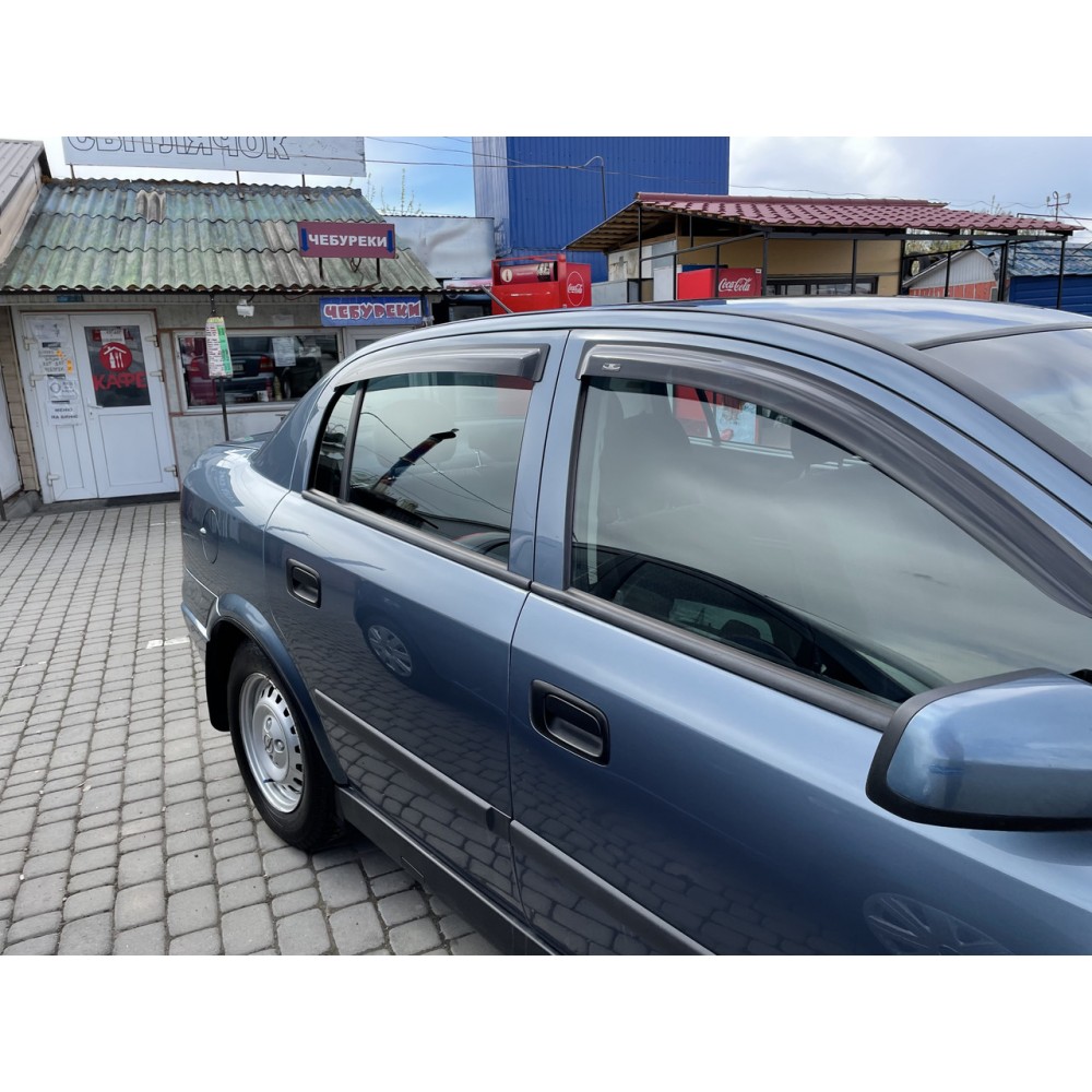 Дефлекторы окон (ветровики) Opel Astra G 1998-2008 Sedan/HB HIC
