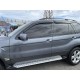 Дефлекторы окон (ветровики) BMW X5 E53 2000-2007 HIC