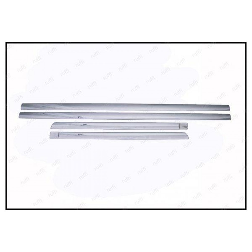 Молдінги дверей для Ford Focus 2005-2008 (Хром-нерж, 4шт.) (TAN24)