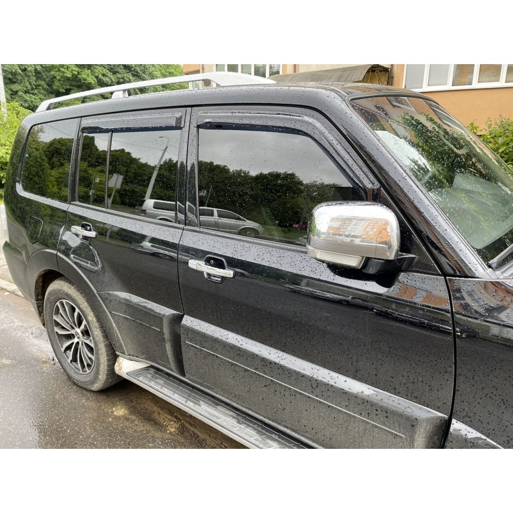 Дефлекторы окон (ветровики) Mitsubishi Pajero III/IV 2000-2006; 2006+ HIC
