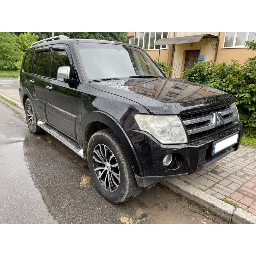 Дефлекторы окон (ветровики) Mitsubishi Pajero III/IV 2000-2006; 2006+ HIC