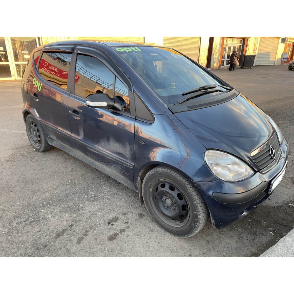 Дефлектори вікон (вітровики) Mercedes A-class W-168 1997-2004 short HIC