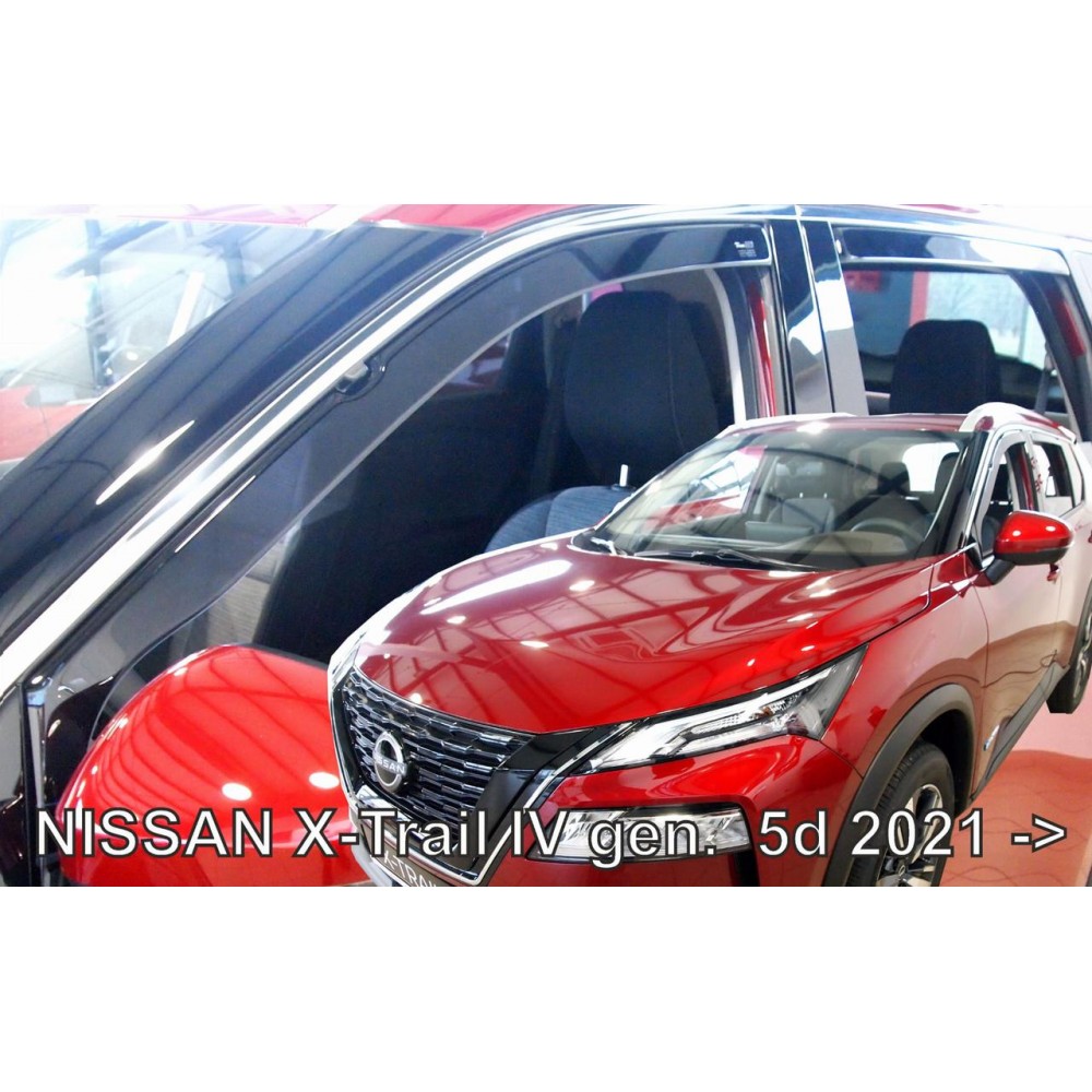 Дефлектори вікон (вітровики) Nissan X-Trail IV 2021+ / Rogue Heko