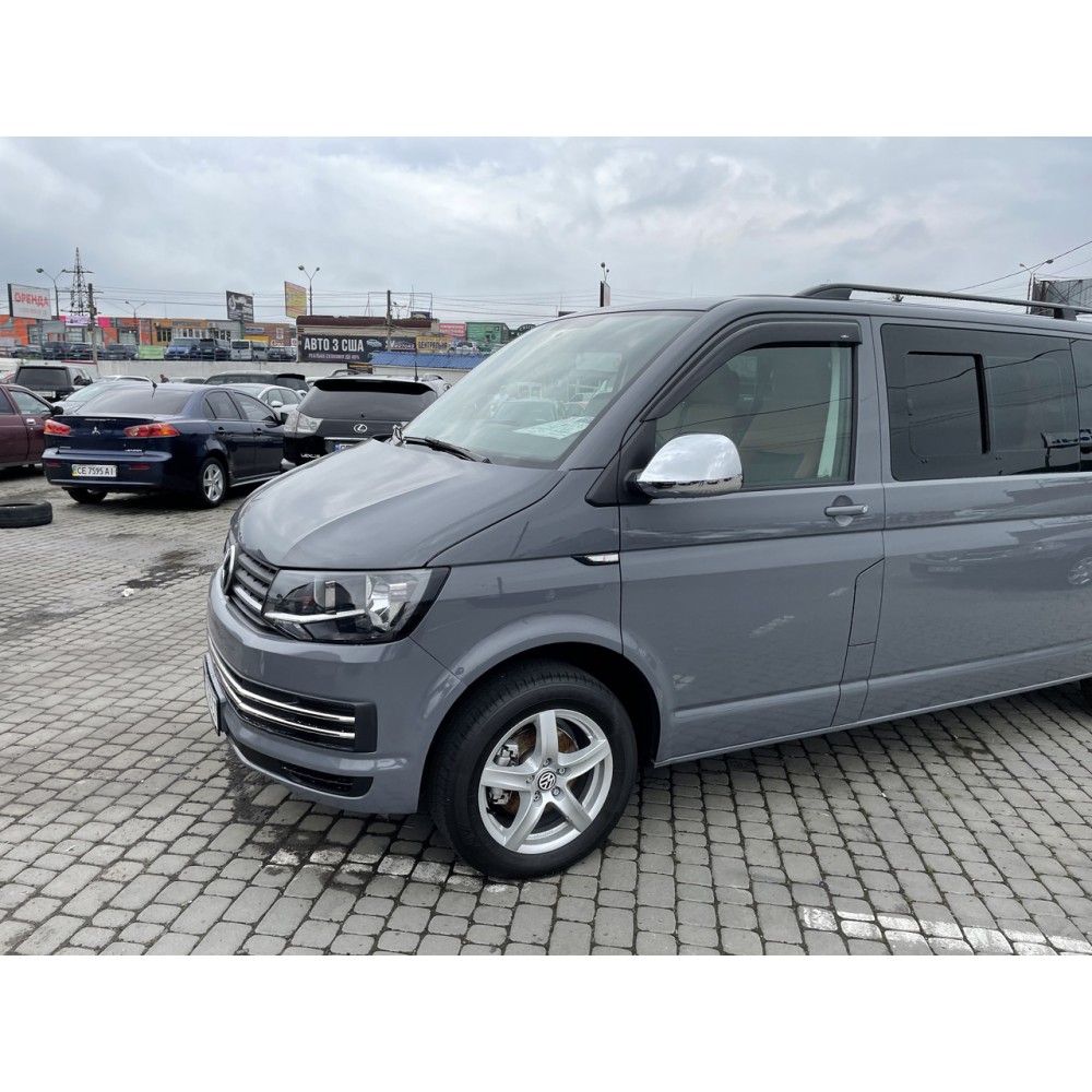 Дефлекторы окон (ветровики) Volkswagen T5/T6 2003-2021 HIC
