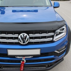 Дефлектор капота (мухобойка) для Volkswagen AMAROK 2010+  (TAN24)