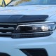 Дефлектор капота (мухобійка) для Volkswagen Tiguan 2016+ (TAN24)