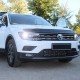 Дефлектор капота (мухобійка) для Volkswagen Tiguan 2016+ (TAN24)