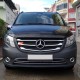 Дефлектор капота (мухобійка) для Mercedes Vito W447 2014+ (TAN24)