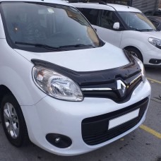 Дефлектор капота (мухобойка) для Renault Kangoo 2013+ (TAN24) 