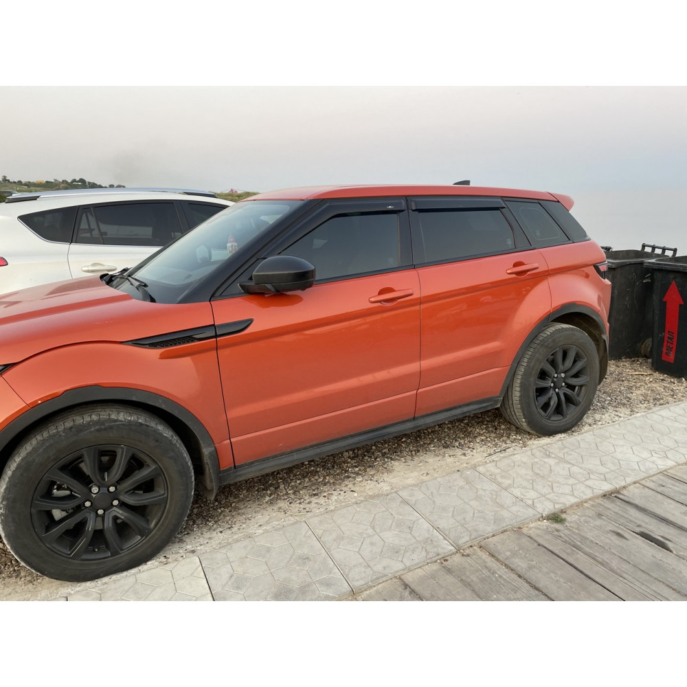 Дефлектори вікон (вітровики) Land Rover Evoque 2011+ HIC