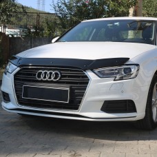 Дефлектор капота (мухобійка) для Audi A3 2012-2020 (TAN24)