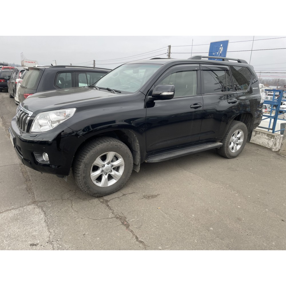 Дефлектори вікон (вітровики) Toyota Land Cruiser 150 Prado /GX 460 2010+ широкі HIC