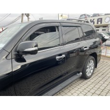 Дефлектори вікон (вітровики) Toyota Land Cruiser 200/ LX 570 2008+ HIC