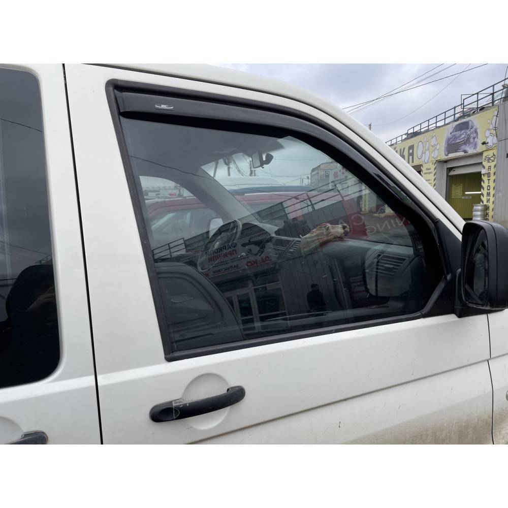 Дефлекторы окон (ветровики) Volkswagen T5/T6 2003-2021 вставні HIC
