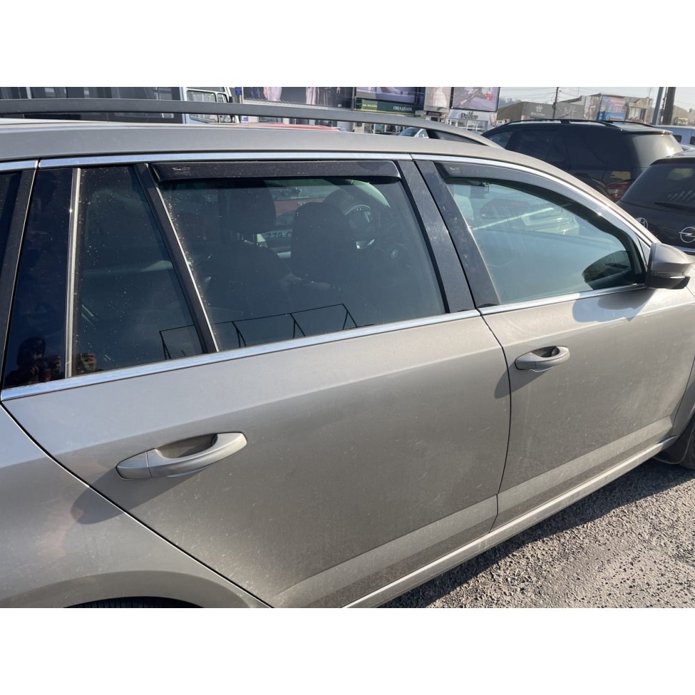 Дефлектори вікон (вітровики) Skoda Octavia A-7 2013+ Combi Heko