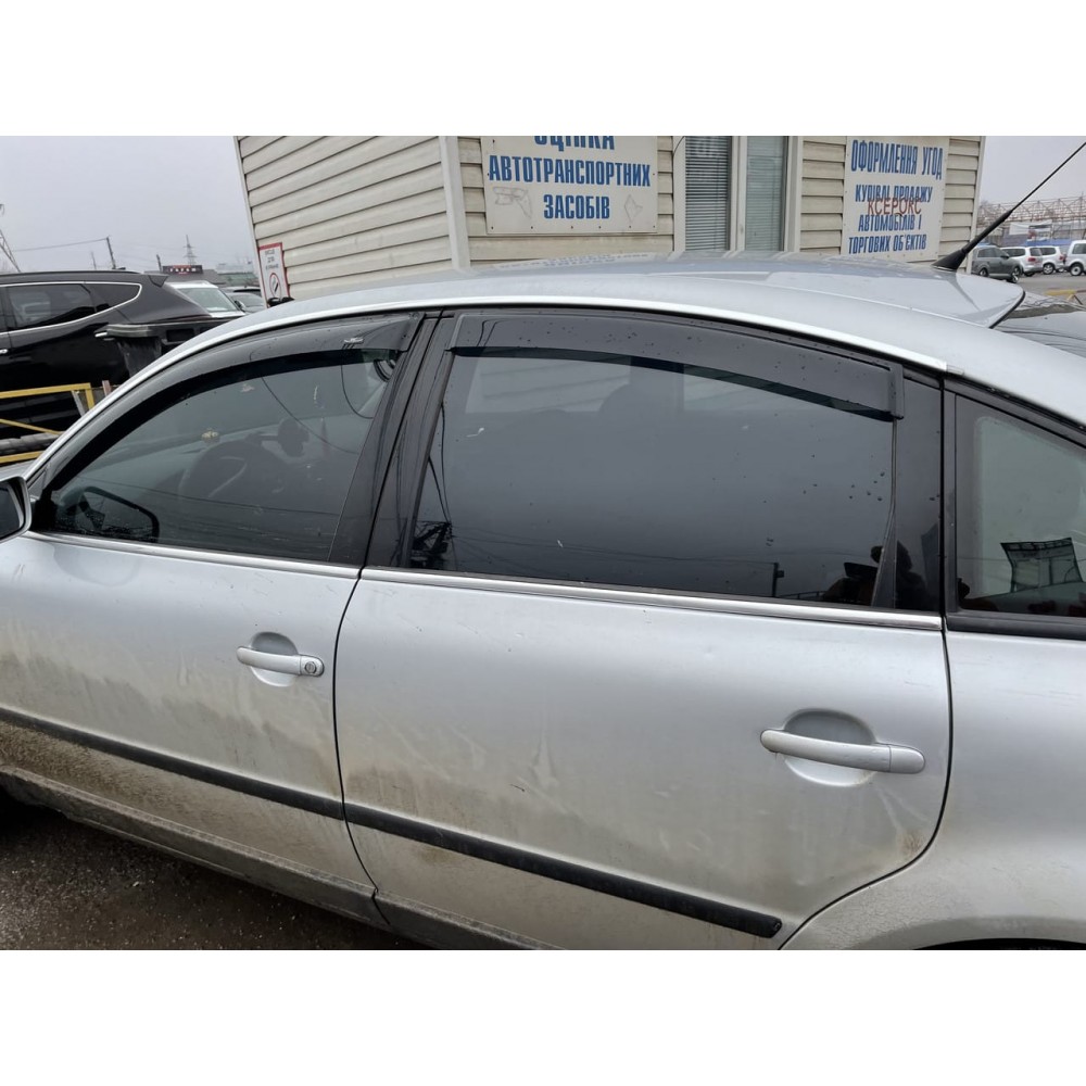 Дефлекторы окон (ветровики) Volkswagen Passat B5 1996-2005 Sedan HIC