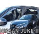 Дефлектори вікон (вітровики) Nissan Juke 2019+ Heko